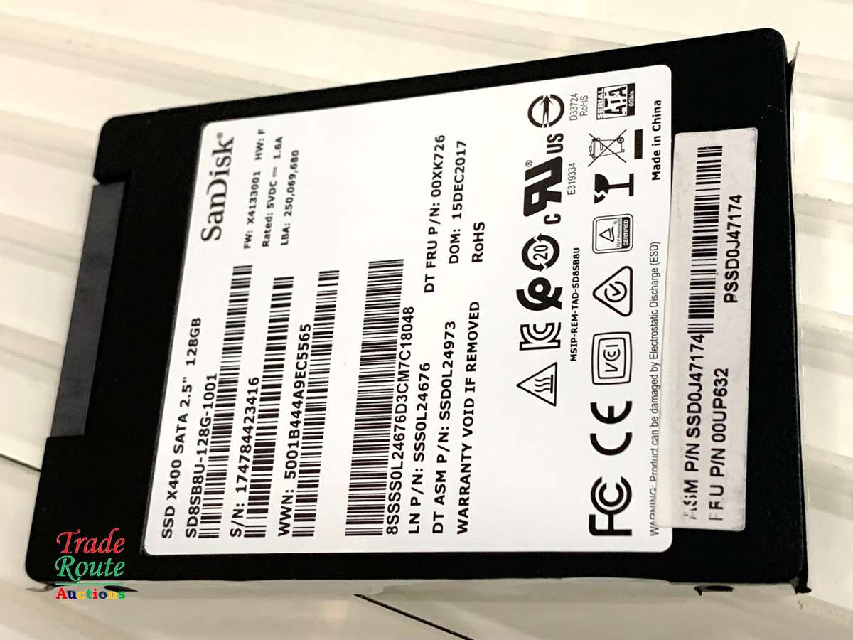 Sandisk 128GB SSD 2.5 Inch X400