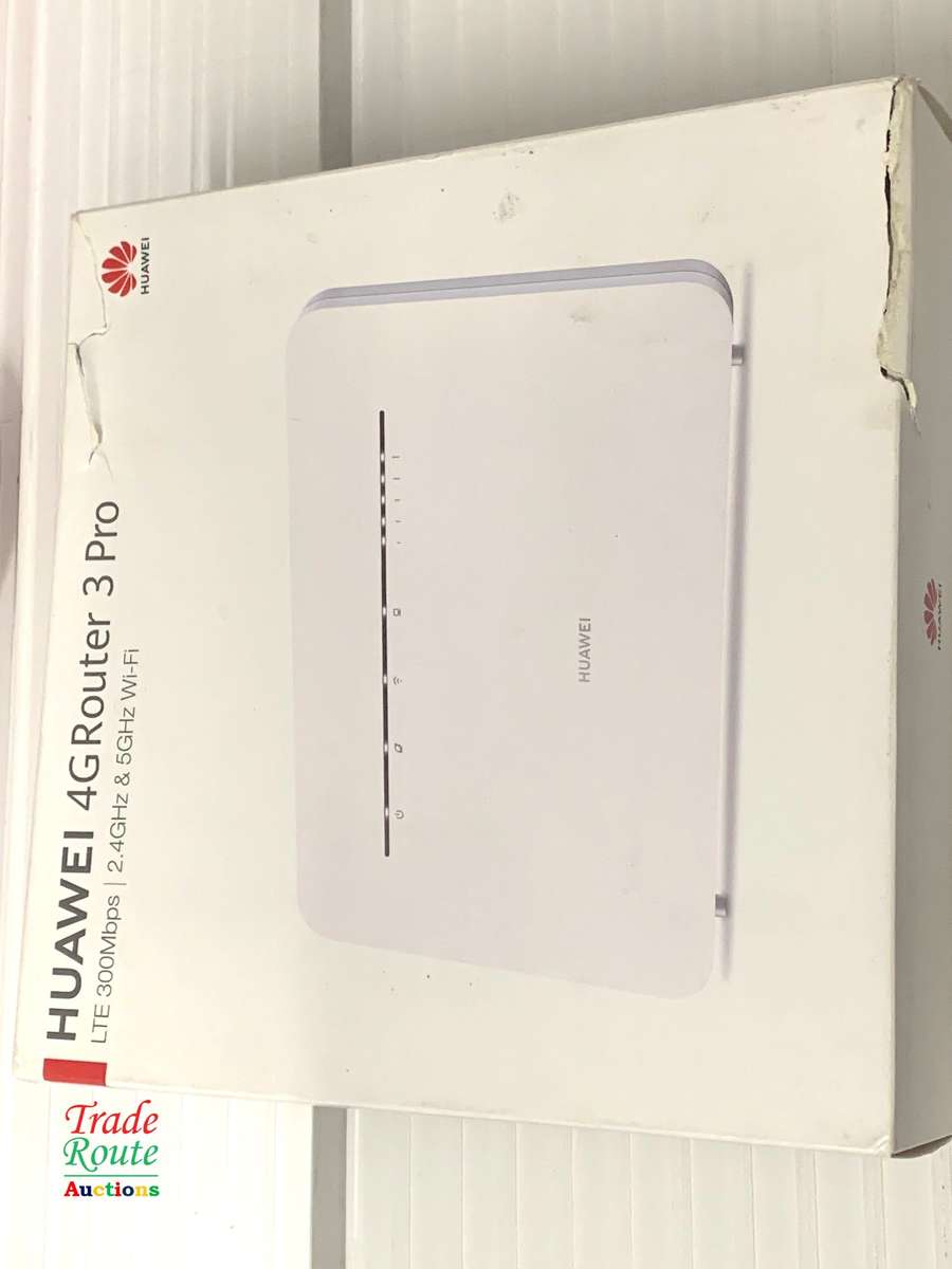 Huawei 4G Router 3 Pro B535 Modem 4G 300Mbps Mobile WiFi Router Takes SIM Card works on All Networks