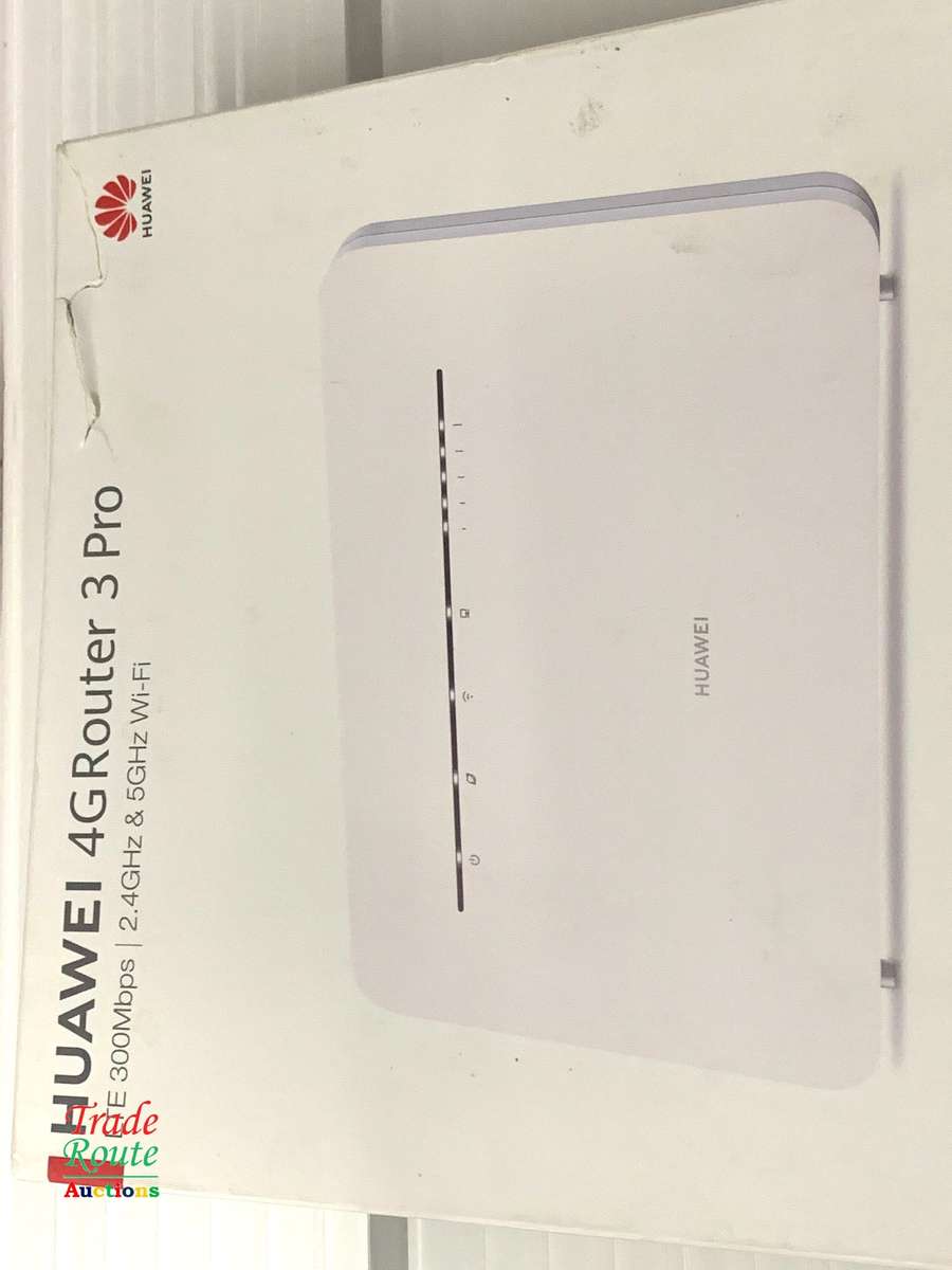 Huawei 4G Router 3 Pro B535 Modem 4G 300Mbps Mobile WiFi Router Takes SIM Card works on All Networks