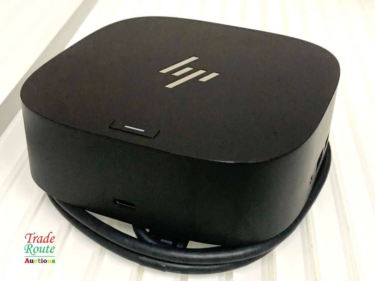 HP USB-C G5 Essential Docking Station - 8-in-1 Adapter for USB-C Thunderbolt-Enabled Laptops PCs