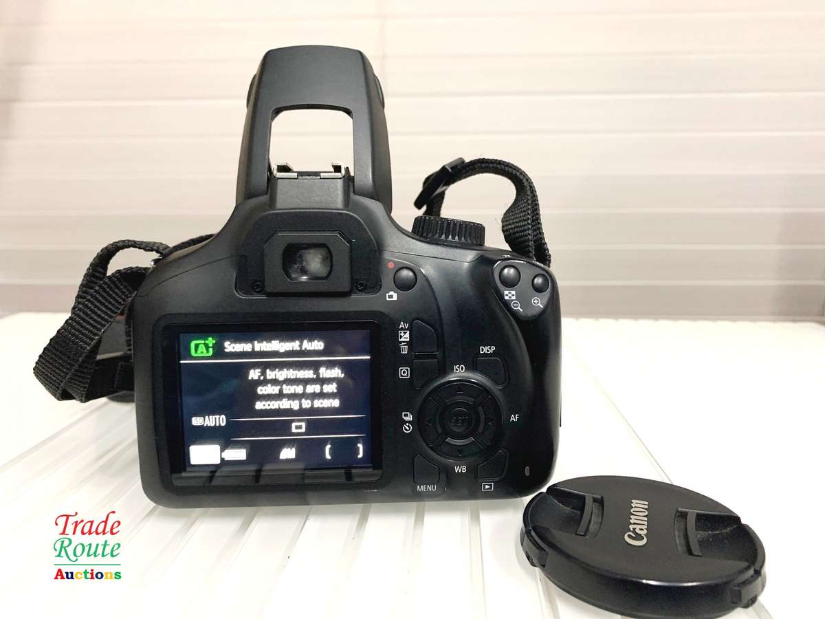 Canon 4000D DSLR Camera and EF-S 18-55 mm f/3.5-5.6 III Lens Kit