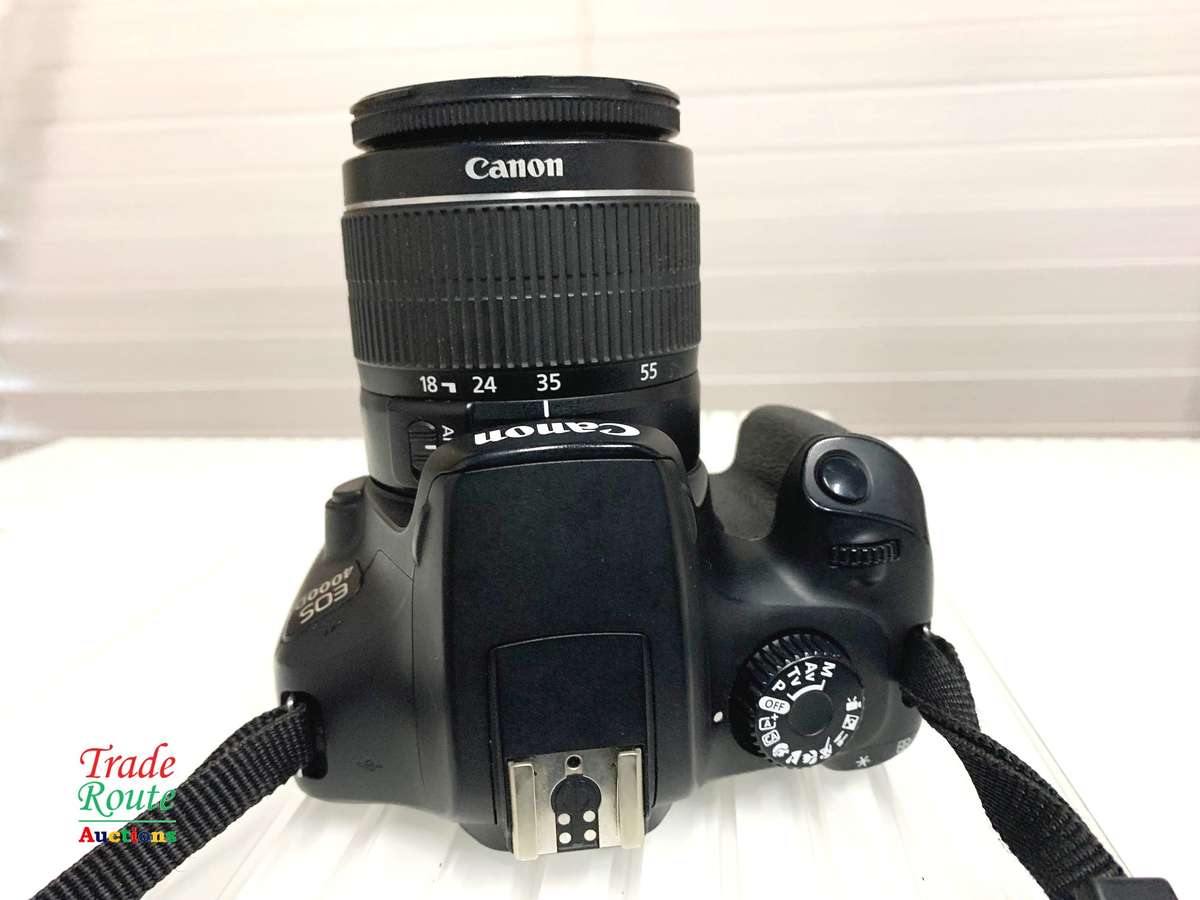 Canon 4000D DSLR Camera and EF-S 18-55 mm f/3.5-5.6 III Lens Kit