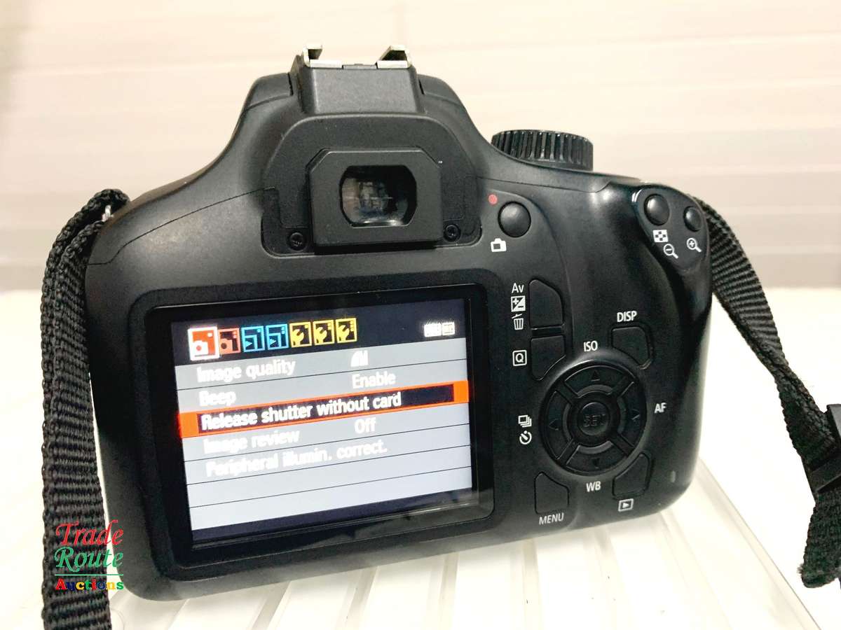 Canon 4000D DSLR Camera and EF-S 18-55 mm f/3.5-5.6 III Lens Kit