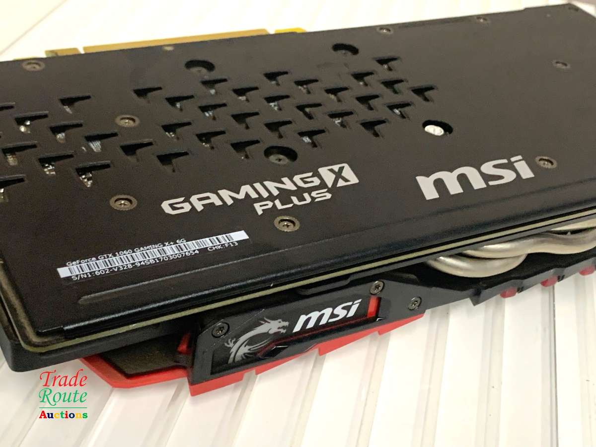 msi NVIDIA GeForce GTX 1060 Gaming X+ 6GB GDDR5 Graphics Card