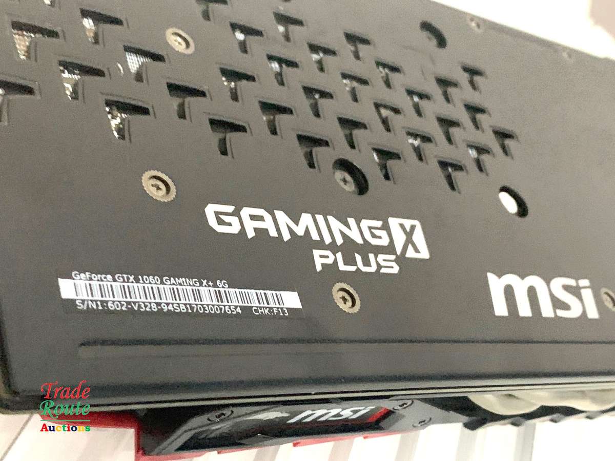 msi NVIDIA GeForce GTX 1060 Gaming X+ 6GB GDDR5 Graphics Card