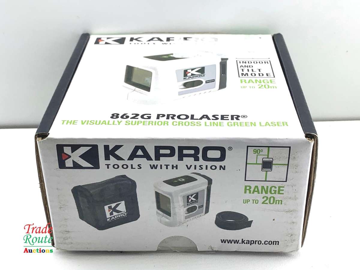 KAPRO Prolaser 862G Cross beam laser (GREEN) - Range upto 20m
