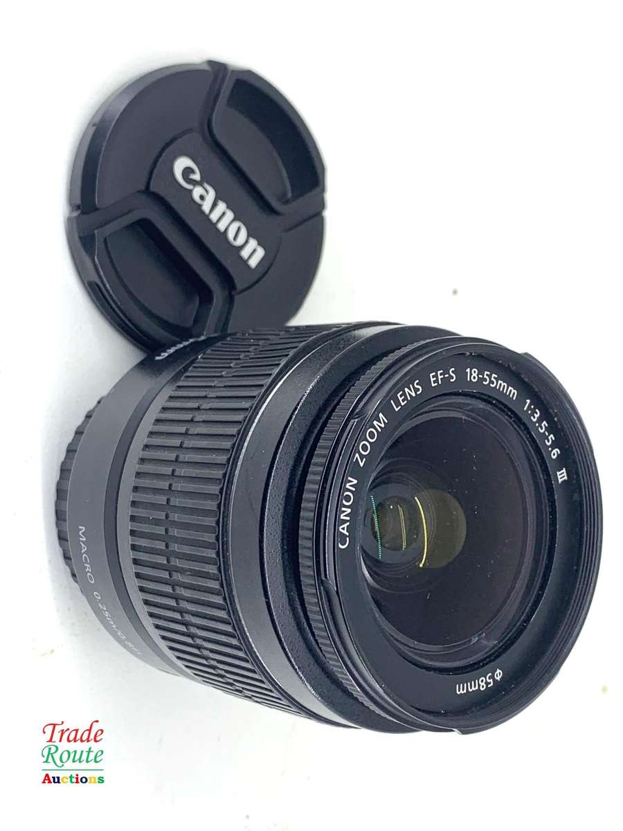 Canon EF-S 18-55mm f/3.5-5.6 III Standard Zoom Lens