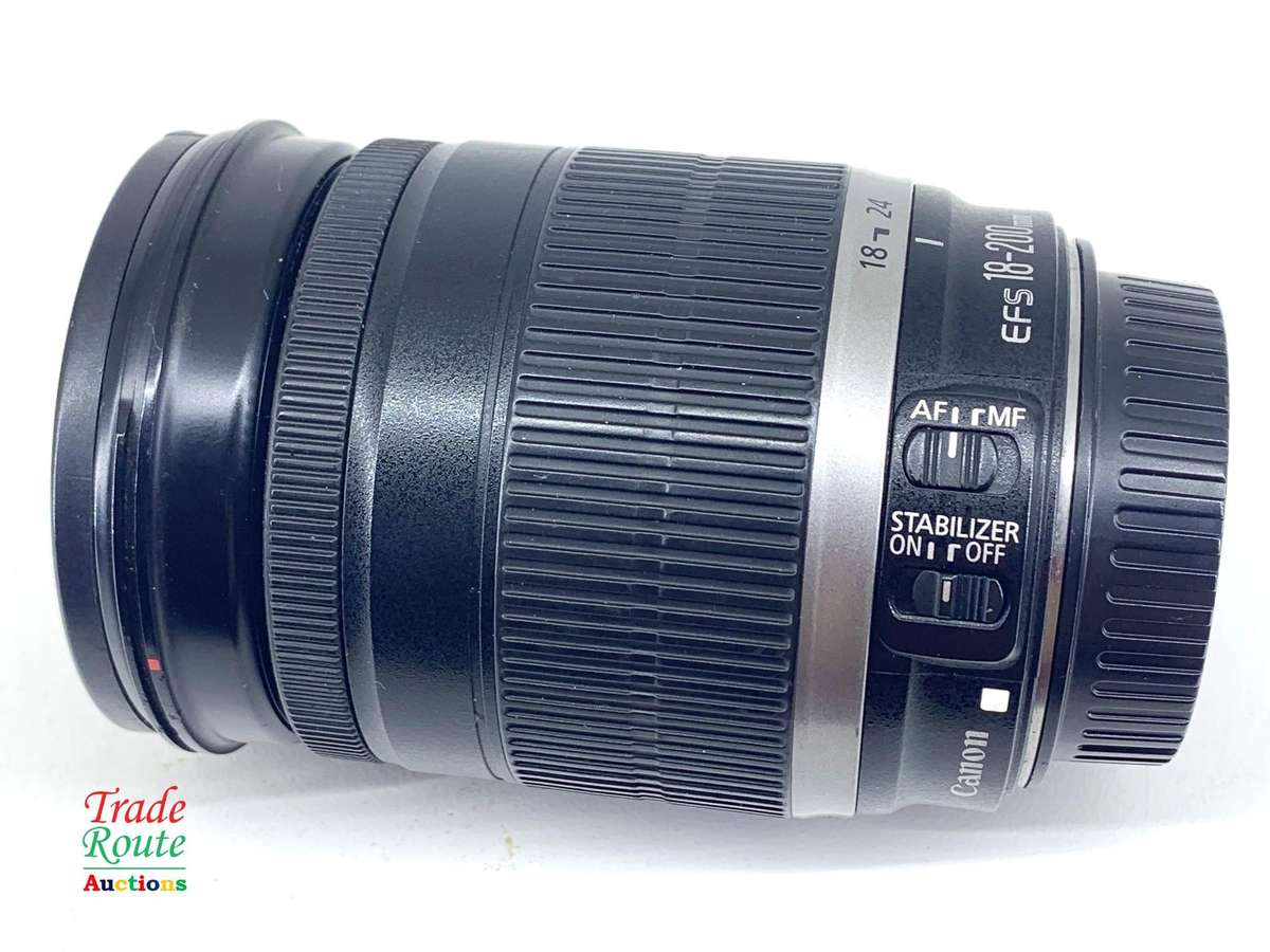 Canon EF-S 18-200mm Image Stabilizer Lens for CANON DSLR Cameras