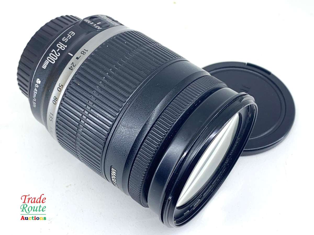 Canon EF-S 18-200mm Image Stabilizer Lens for CANON DSLR Cameras