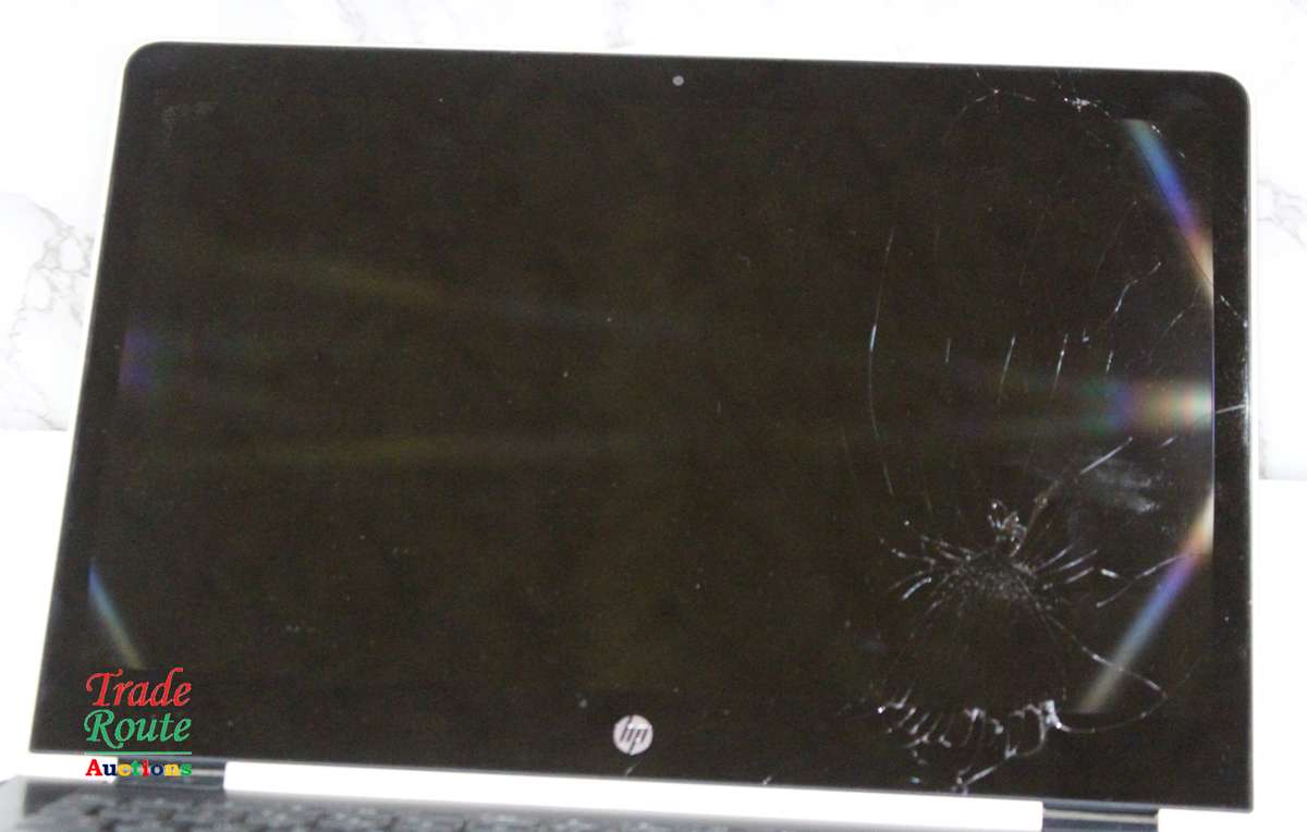 HP Pavilion x360 Convertible 14-ba0xx Laptop - Core i3 7100 2.4GHz 4GB RAM 128GB SSD -Cracked Screen