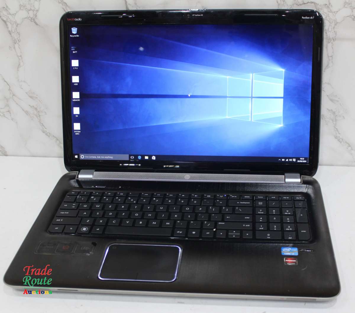 HP PAVILION DV7 17 inch Laptop Notebook | CORE i7 @ 2.0GHZ | 6GB RAM | 1TB HDD | Low Battery