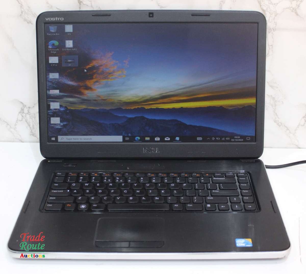 DELL VOSTRO 1540 LAPTOP | CORE i3 M380 2.53GHz | 4GB RAM | 500GB HDD - Faulty Battery