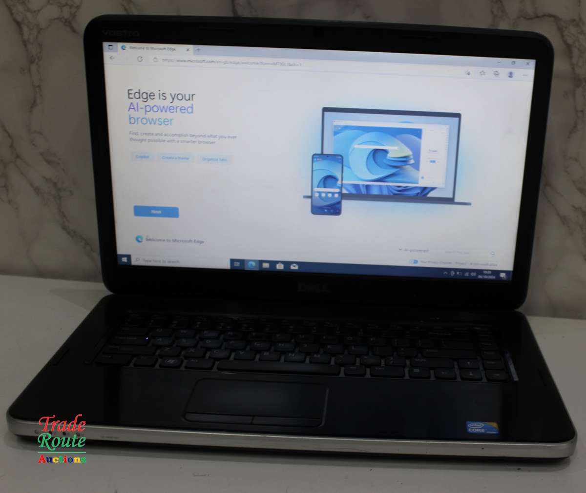 DELL VOSTRO 1540 LAPTOP | CORE i3 M380 2.53GHz | 4GB RAM | 500GB HDD - Faulty Battery