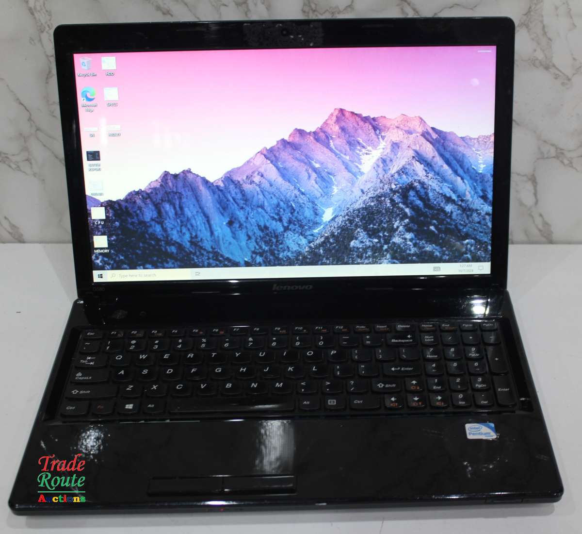 Lenovo G580 Laptop 20157 - 4GB RAM - 1TB HDD - Faulty Keyboard - Salvage Stock