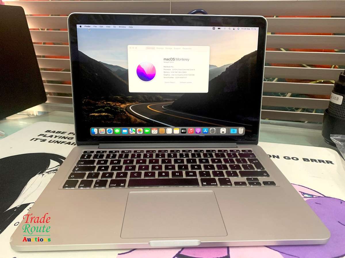 MacBook Pro 13.3-inch * macOS Monterey ** RETINA ** Core i5 2.9GHz | 8GB RAM | 500GB SSD