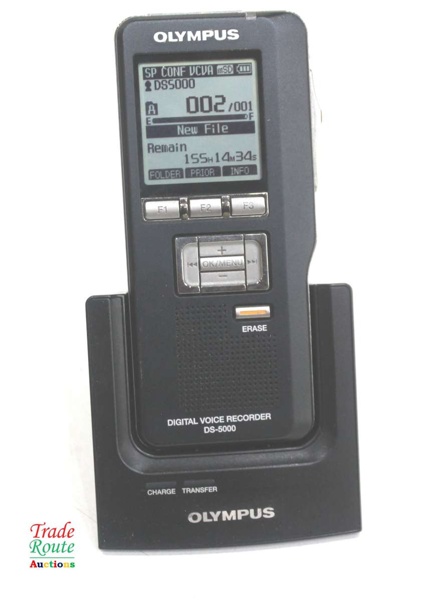 Olympus DS-5000 Digital Voice Recorder - Handheld Voice Dictation Recorder