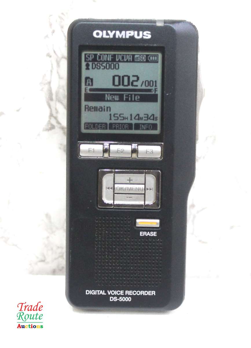 Olympus DS-5000 Digital Voice Recorder - Handheld Voice Dictation Recorder