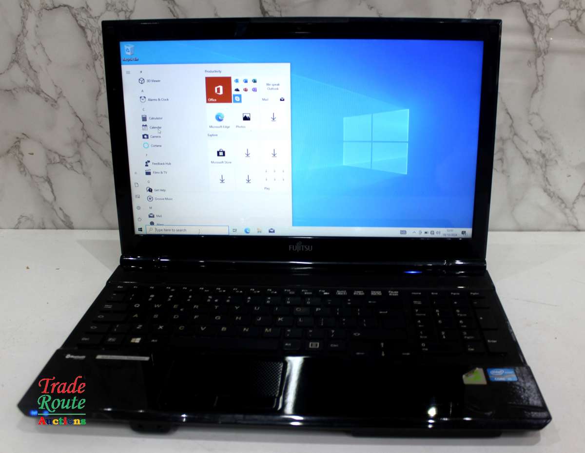 Fujitsu Lifebook Laptop Core i5 - 4GB RAM - 256GB SSD - Faulty Keyboard - Salvage Stock