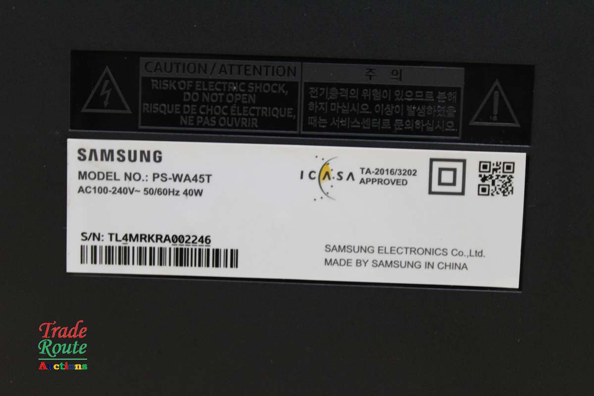 Samsung PS-WA45T 40W Wireless Powered Subwoofer only