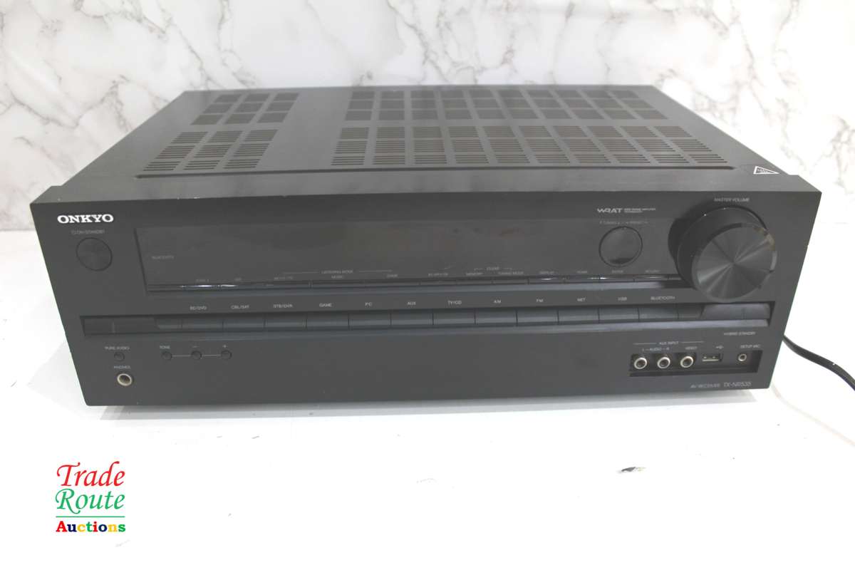 ONKYO TX-NR535 5.2- Channel Home Theater A/V Receiver - [ NO POWER ] [FOR SPARES OR REPAIR]