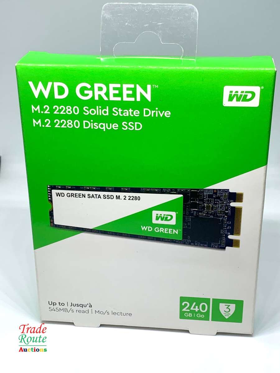 WD GREEN M.2 2280 240GB SSD Solid State Drive ** BRAND NEW ** SuperFast