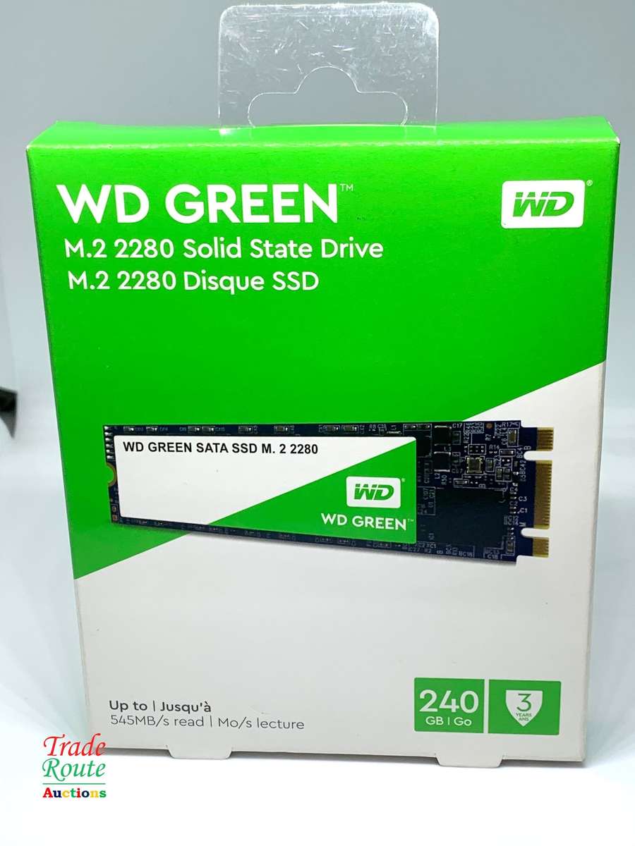 WD GREEN M.2 2280 240GB SSD Solid State Drive ** BRAND NEW ** SuperFast