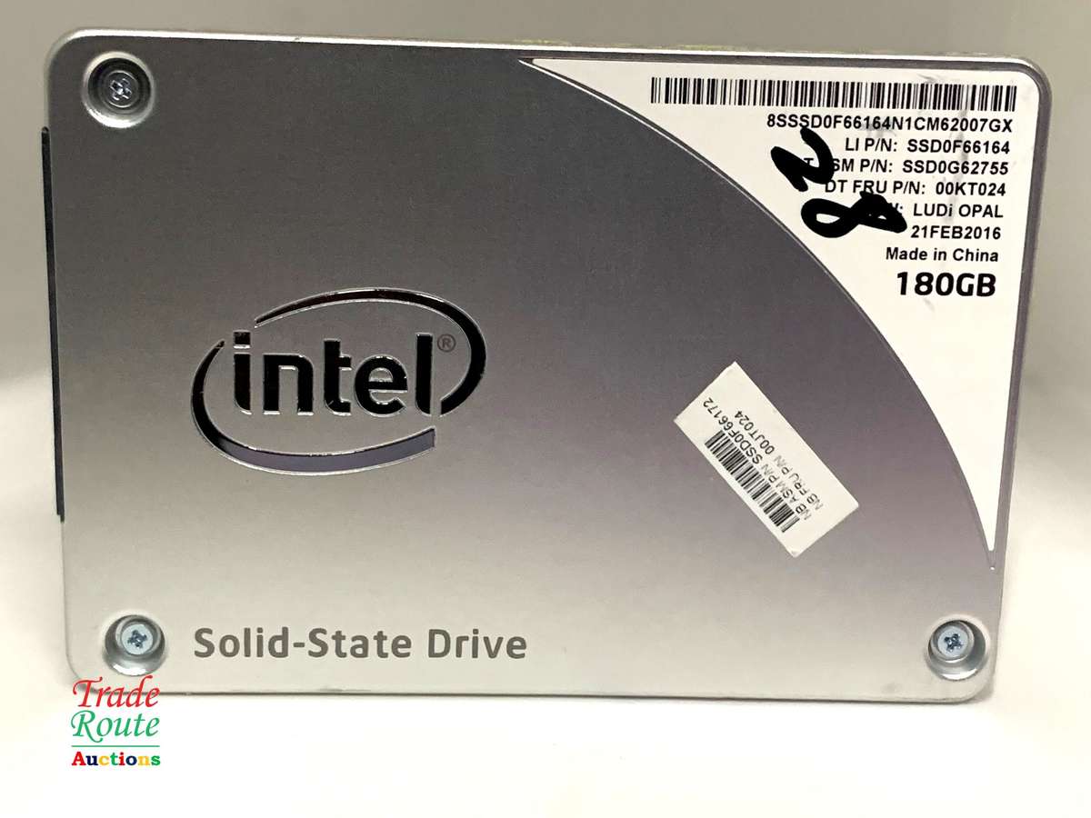 INTEL 180GB SSD Solid State Drive  2.5 Inch [ 5 Pcs on Auction - Bid per SSD ]