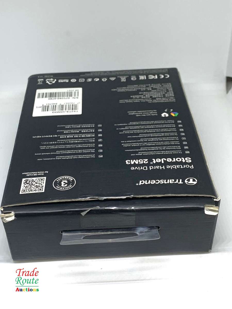 2TB External HDD - Transcend StoreJet 25M3 ** NEW OPEN BOX **
