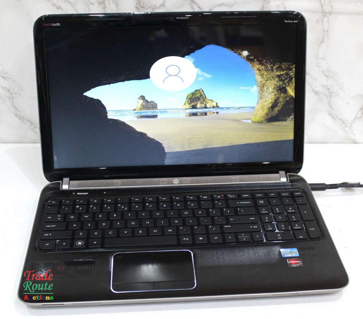 HP PAVILION DV6 15.6" NOTEBOOK Laptop CORE i7 2630QM 2.0GHz 8GB RAM 750GB HDD - Faulty Battery
