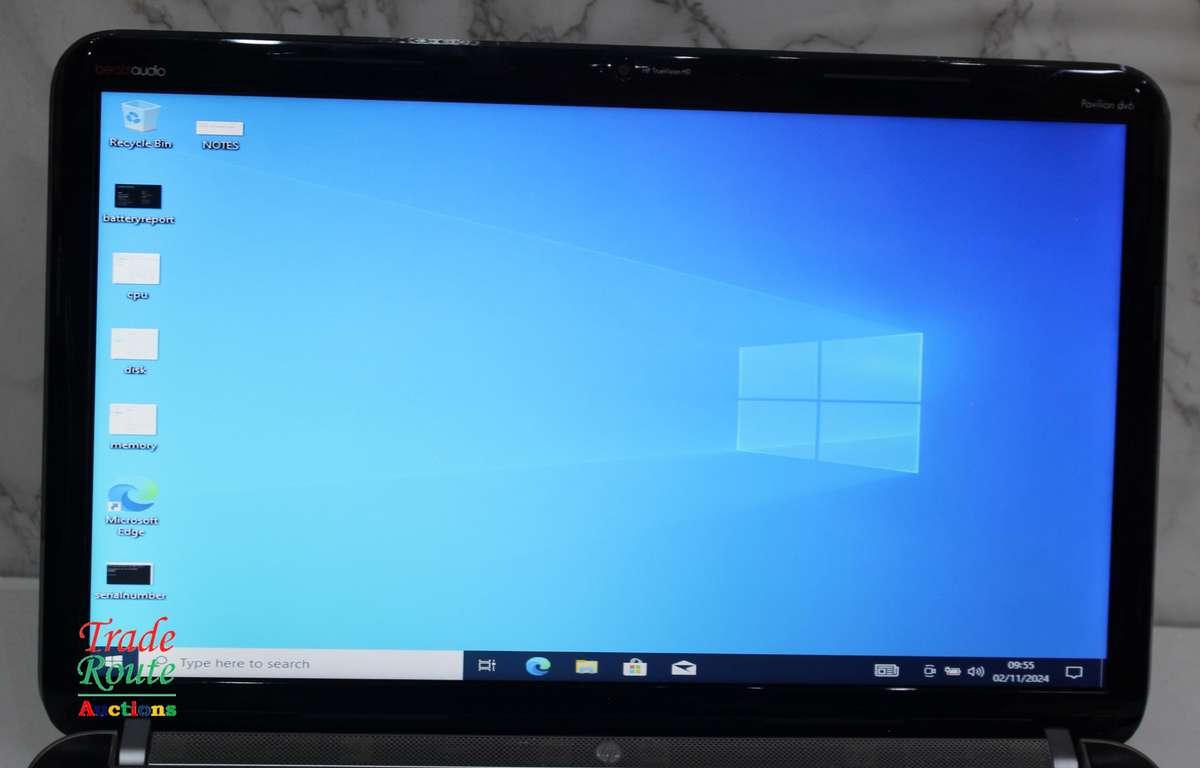 HP PAVILION DV6 15.6" NOTEBOOK Laptop CORE i7 2630QM 2.0GHz 8GB RAM 750GB HDD - Faulty Battery