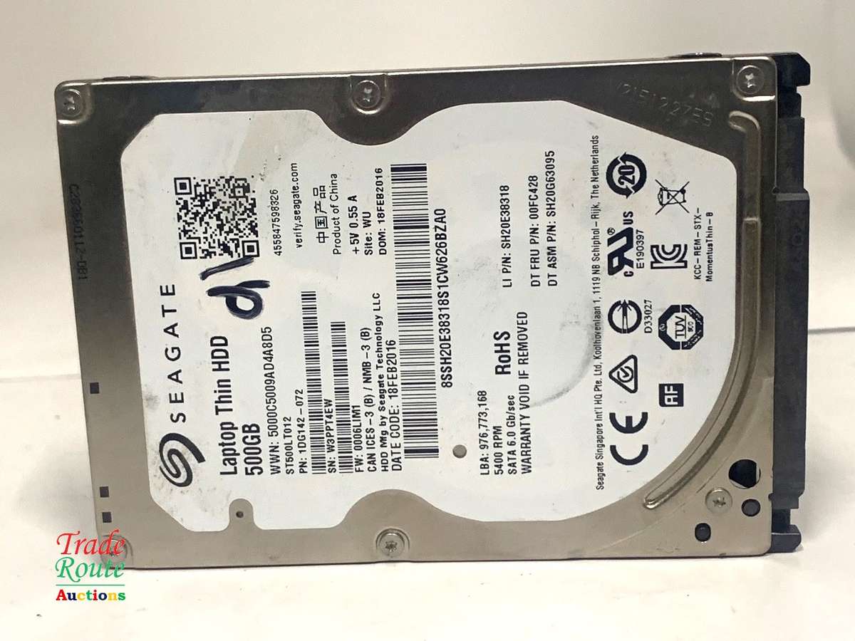 SEAGATE LAPTOP THIN HDD 500GB  2.5"