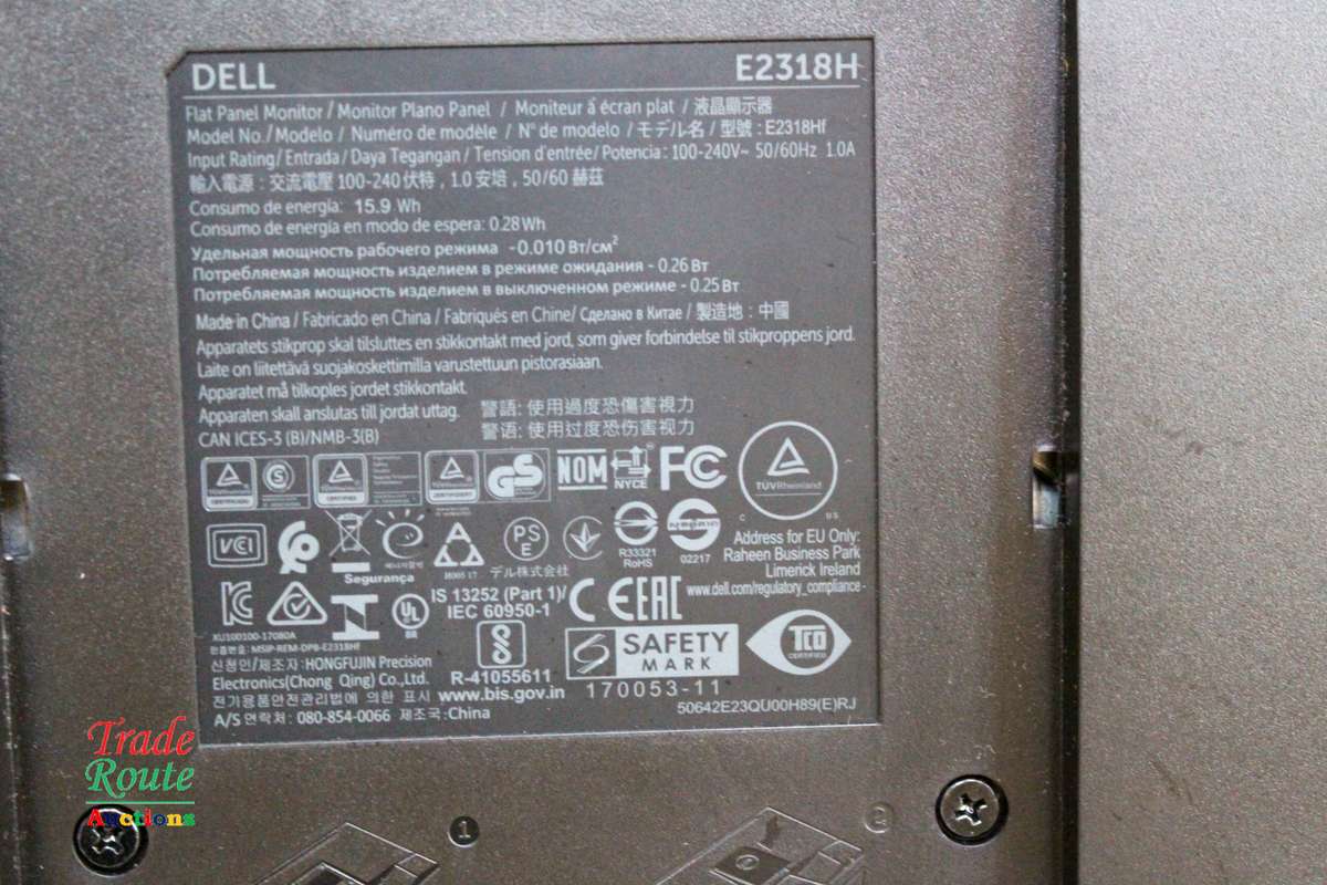 Dell E2318H 23" Full HD (1920x1080) IPS Anti-Glare Desktop Monitor