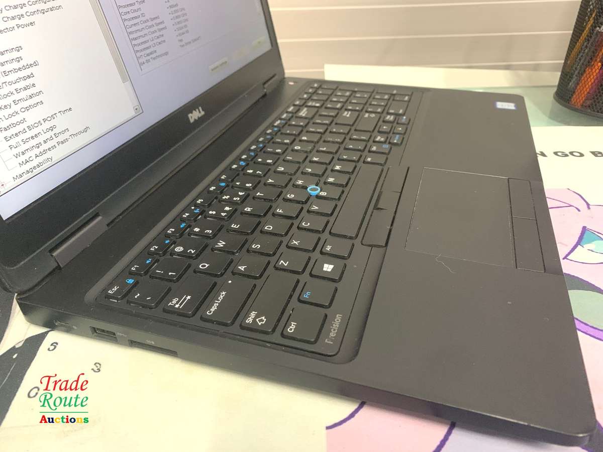 Dell Precision 3520 15.6" LAPTOP | Intel Core i7 7700HQ 2.8GHz  | 16GB RAM | 512GB SSD - Low Battery