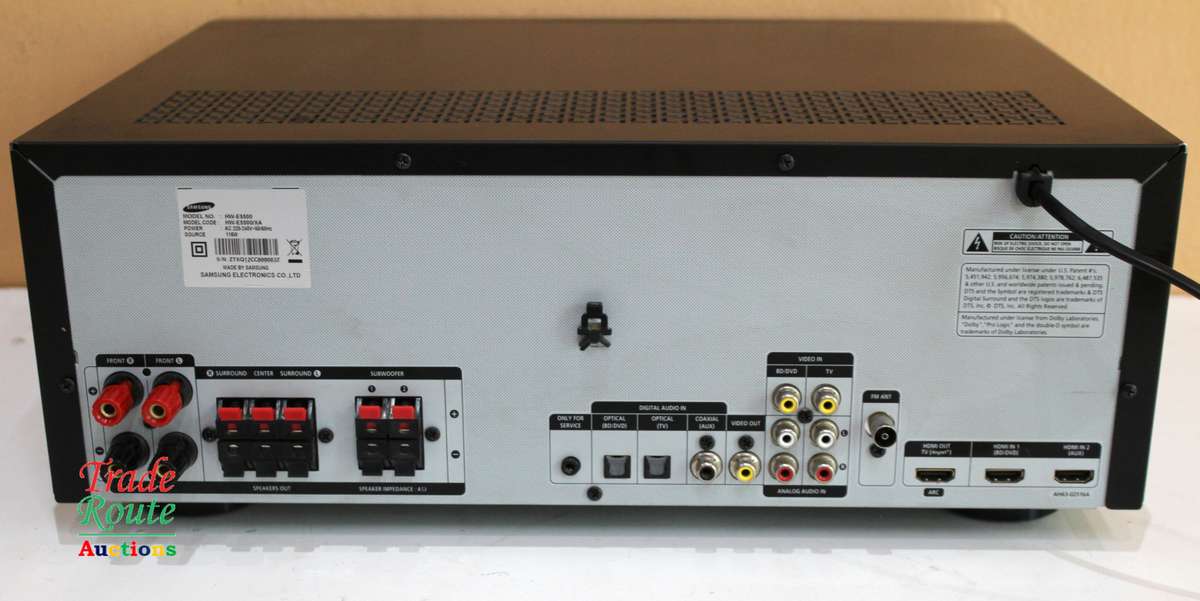 SAMSUNG HW-E5500 5.2Channels 3D Sound AV Receiver Amplifier 1050w
