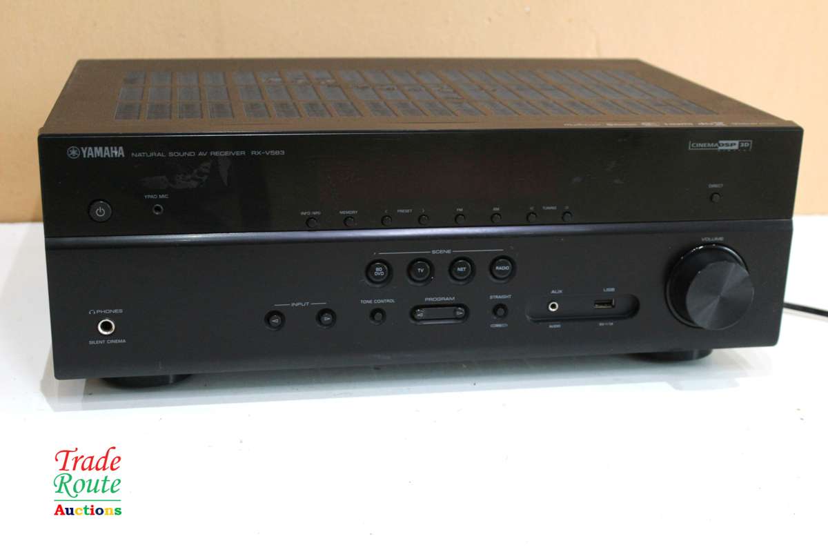 Yamaha Natural Sound AV Receiver RX-V583 Amplifier - NO POWER for Spares/Repair
