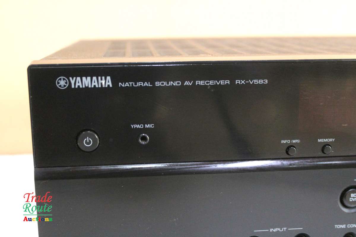 Yamaha Natural Sound AV Receiver RX-V583 Amplifier - NO POWER for Spares/Repair