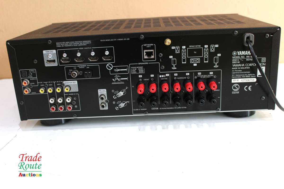 Yamaha Natural Sound AV Receiver RX-V583 Amplifier - NO POWER for Spares/Repair