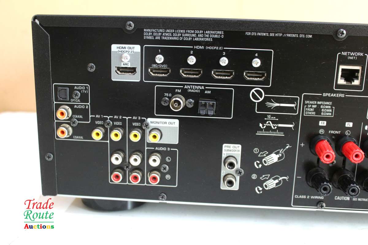 Yamaha Natural Sound AV Receiver RX-V583 Amplifier - NO POWER for Spares/Repair