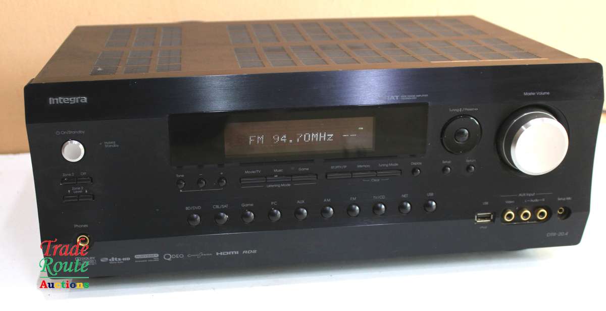 Integra DTR-20.4 5.2 Channel Network A/V Audio Receiver Amplifier