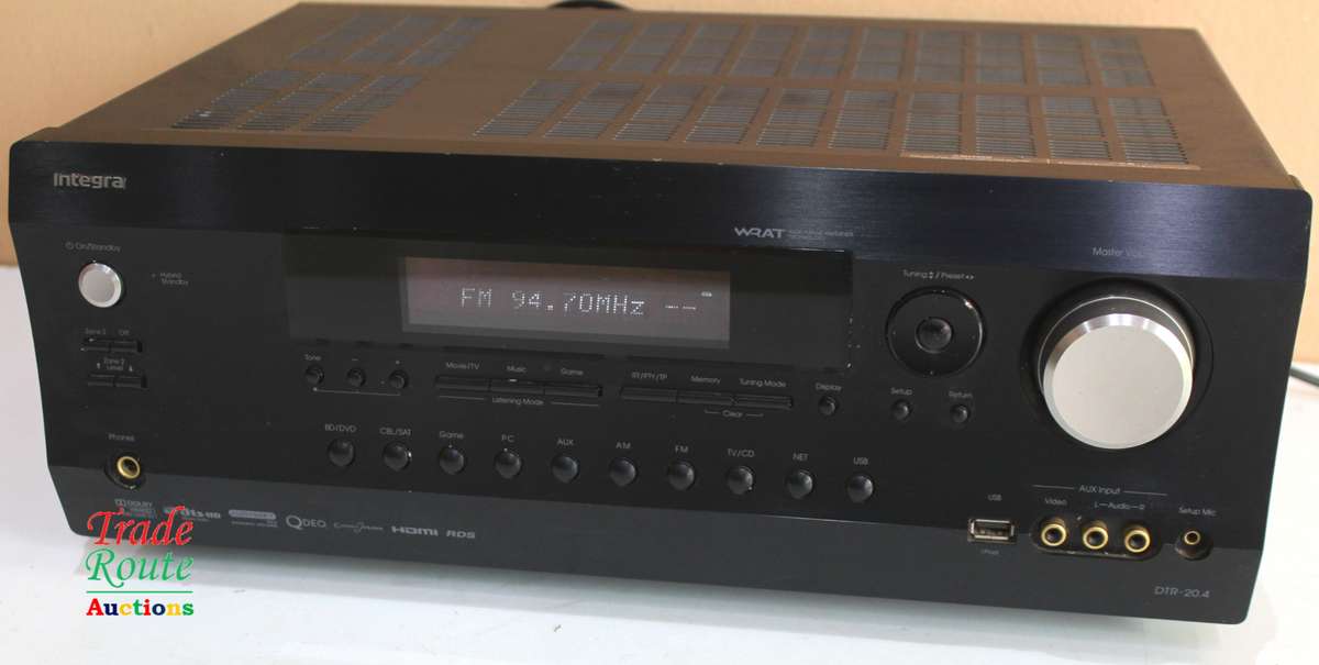 Integra DTR-20.4 5.2 Channel Network A/V Audio Receiver Amplifier