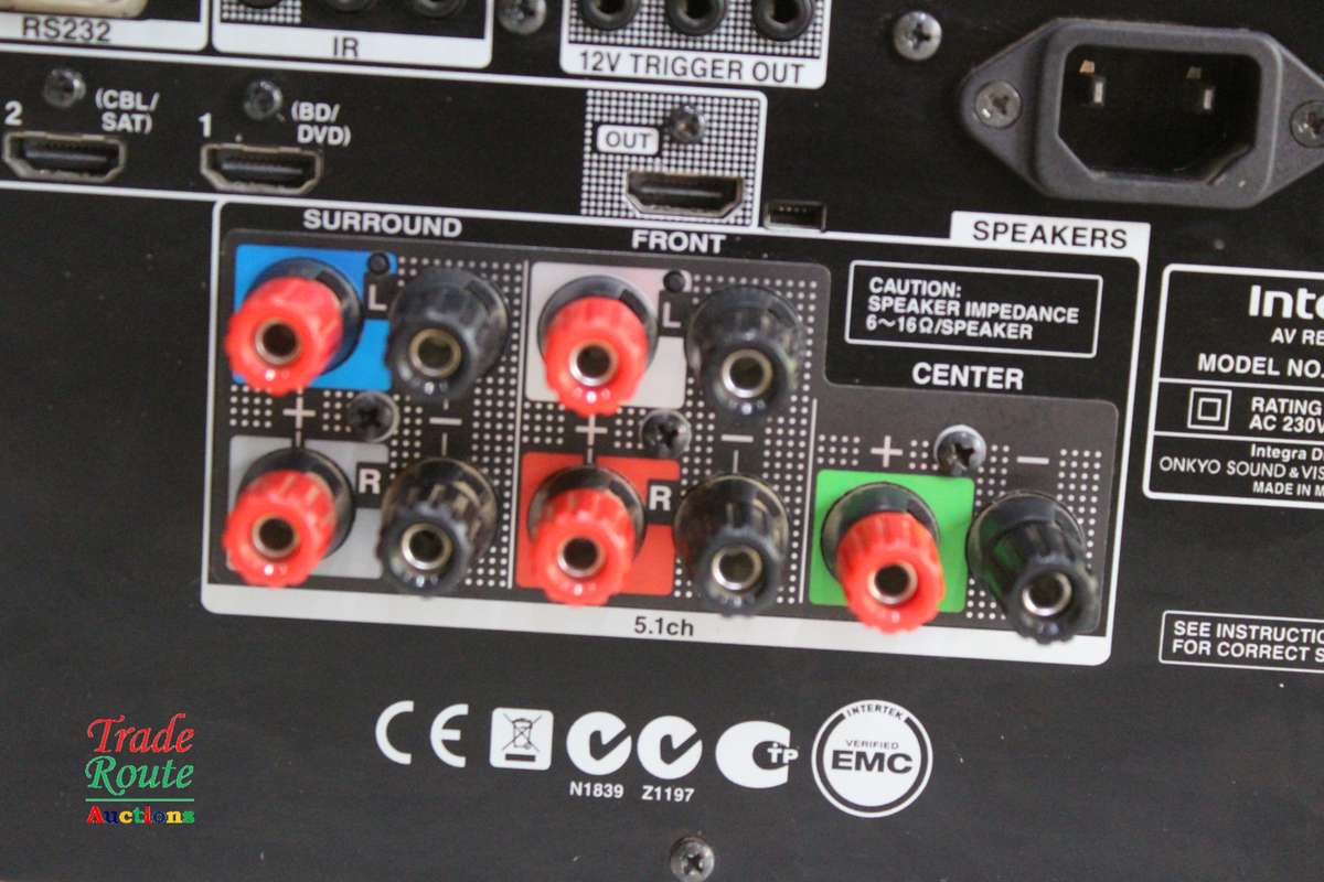 Integra DTR-20.4 5.2 Channel Network A/V Audio Receiver Amplifier