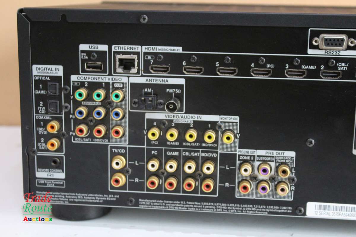 Integra DTR-20.4 5.2 Channel Network A/V Audio Receiver Amplifier