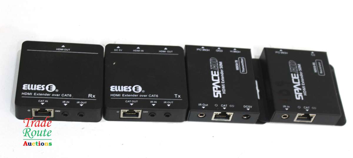 HDMI Extender over CAT6 (Sold as 1 lot) Salvage Stock without Accessories