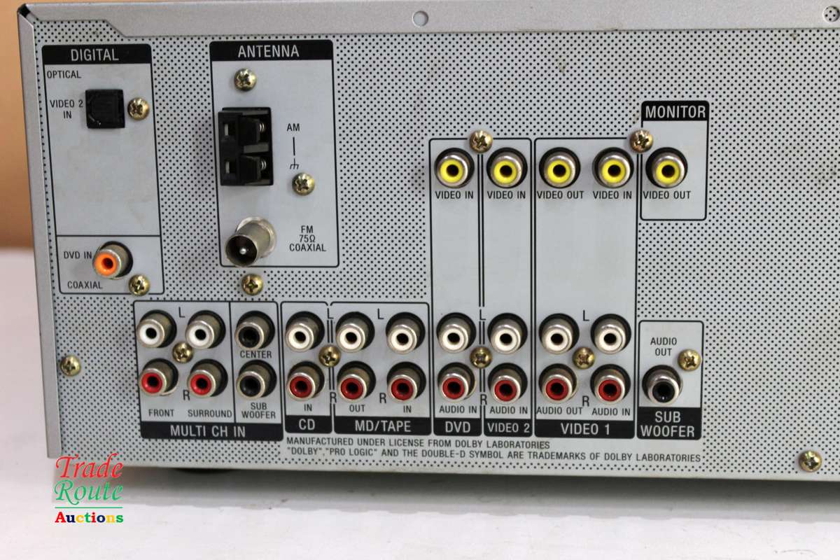 SONY Amplifier STR-DE497 AV receiver  - NO POWER Salvage for Spares/Repair