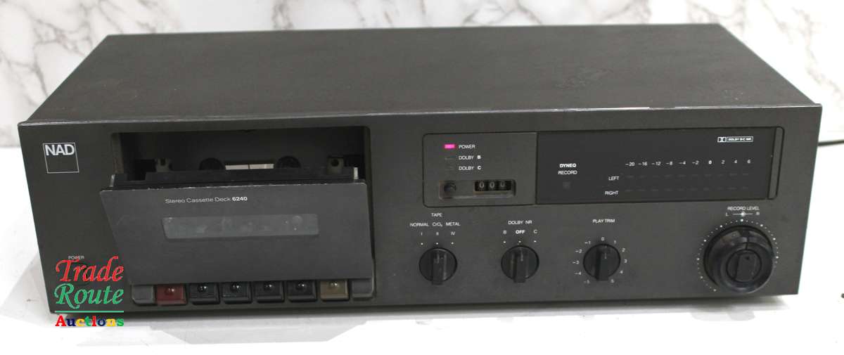 Vintage NAD 6240 Stereo Cassette Deck  for  Repairs