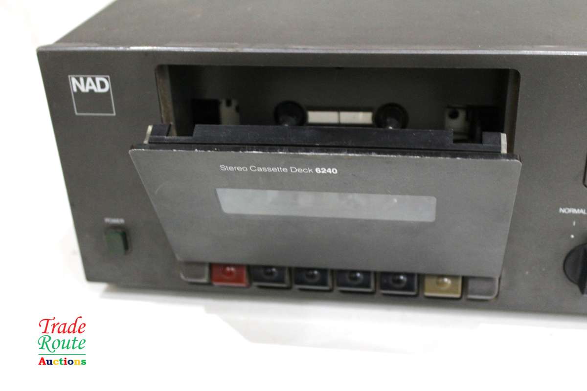 Vintage NAD 6240 Stereo Cassette Deck  for  Repairs