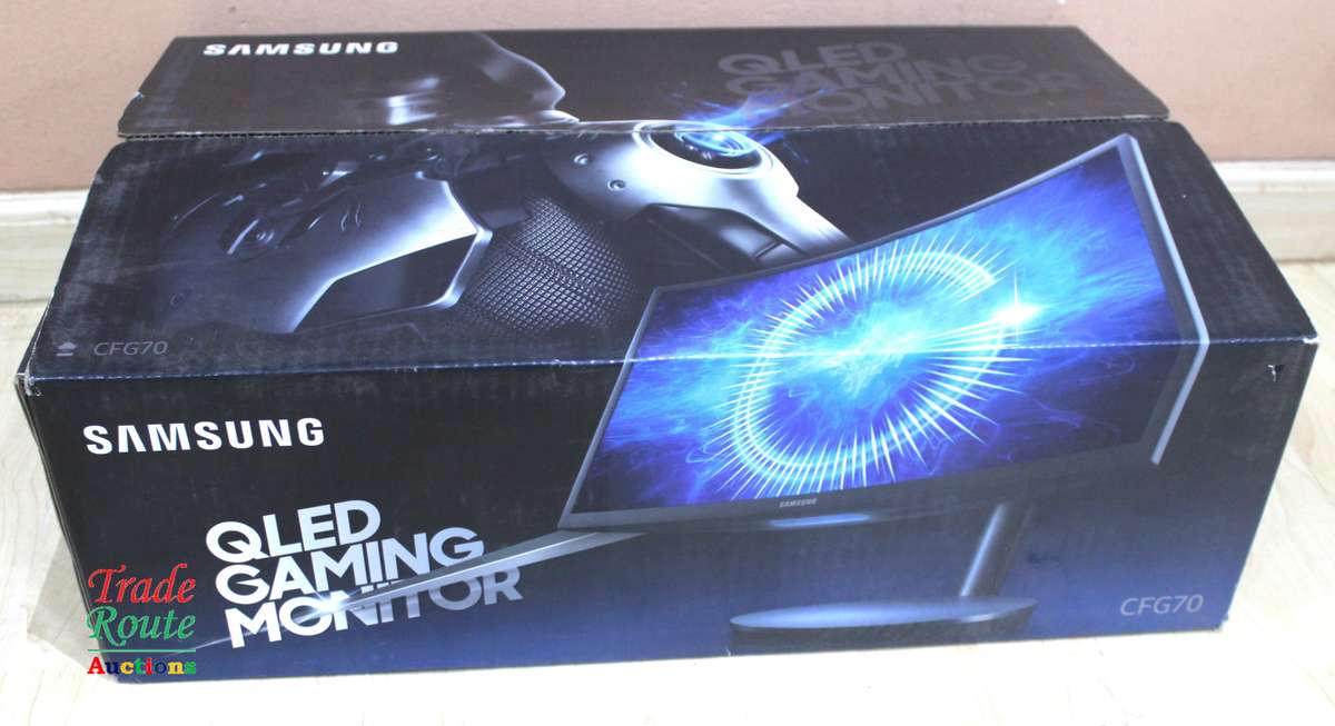 Samsung C24FG70 24" Full HD Curved Gaming Monitor Boxed - White Spot on Screen