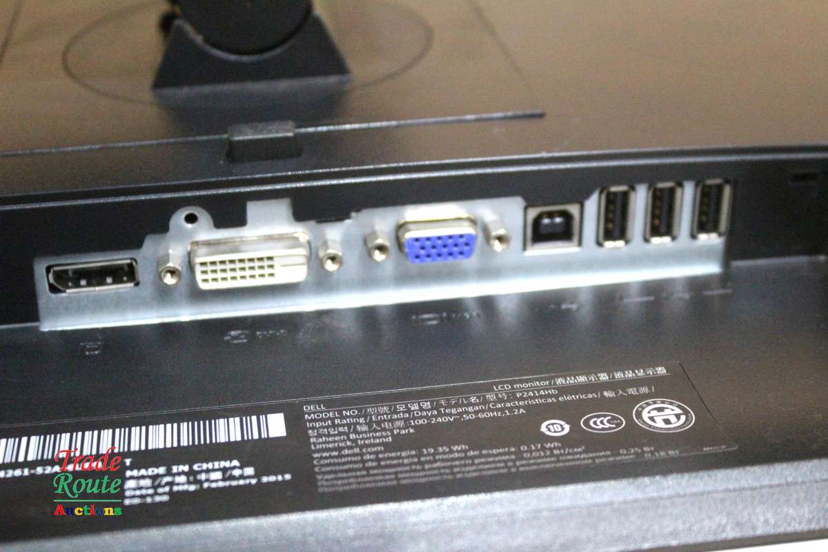 Dell 24-inch Full HD 1080p Widescreen IPS LED LCD Monitor P2414HB (1920×1080) DP VGA DVI