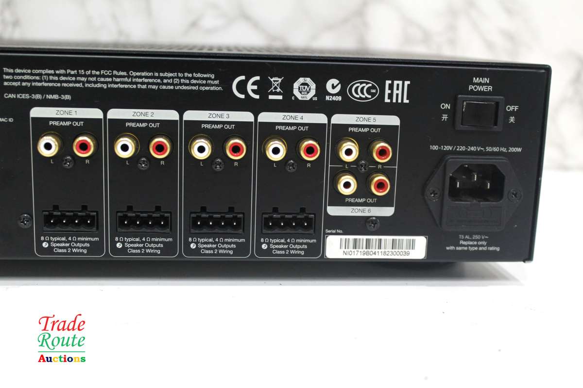 Niles Auriel MRC-6430 Multiroom Audio Controller - 6 Zone Multi Room Amplifier - FAULTY For Spares