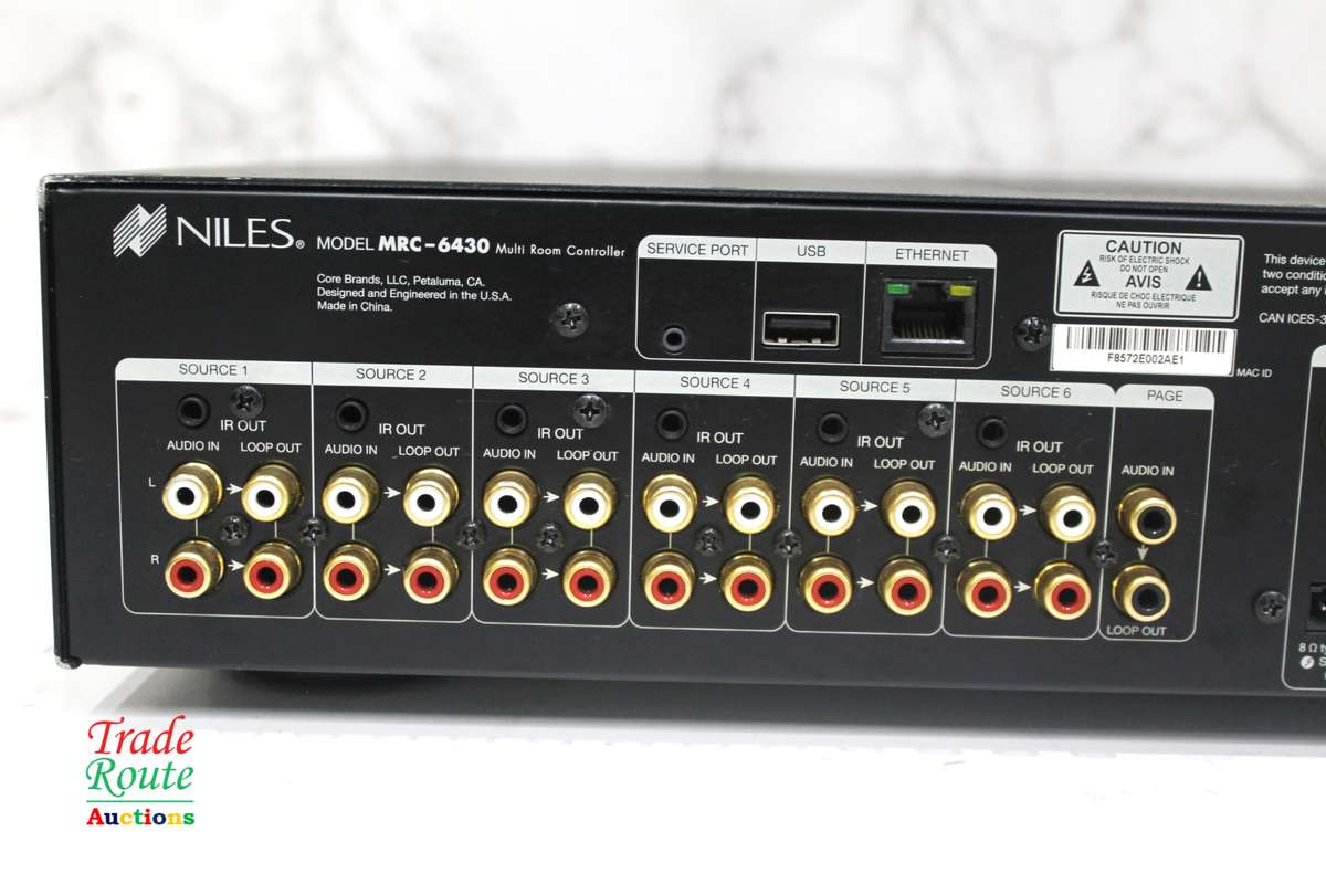 Niles Auriel MRC-6430 Multiroom Audio Controller - 6 Zone Multi Room Amplifier - FAULTY For Spares